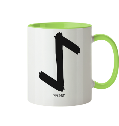 Eihwaz - Tasse zweifarbig