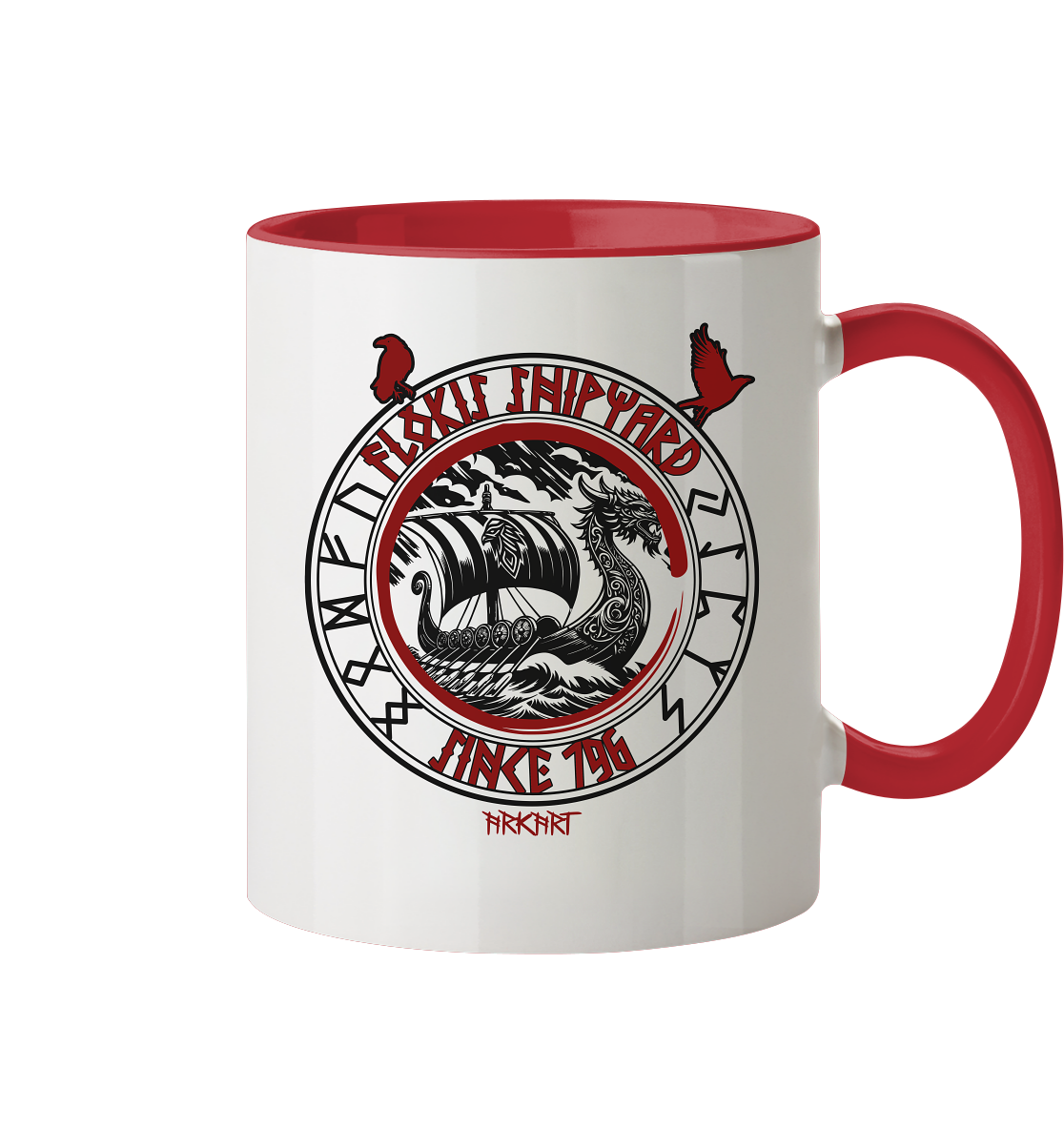 Flokis Shipyard - Tasse zweifarbig