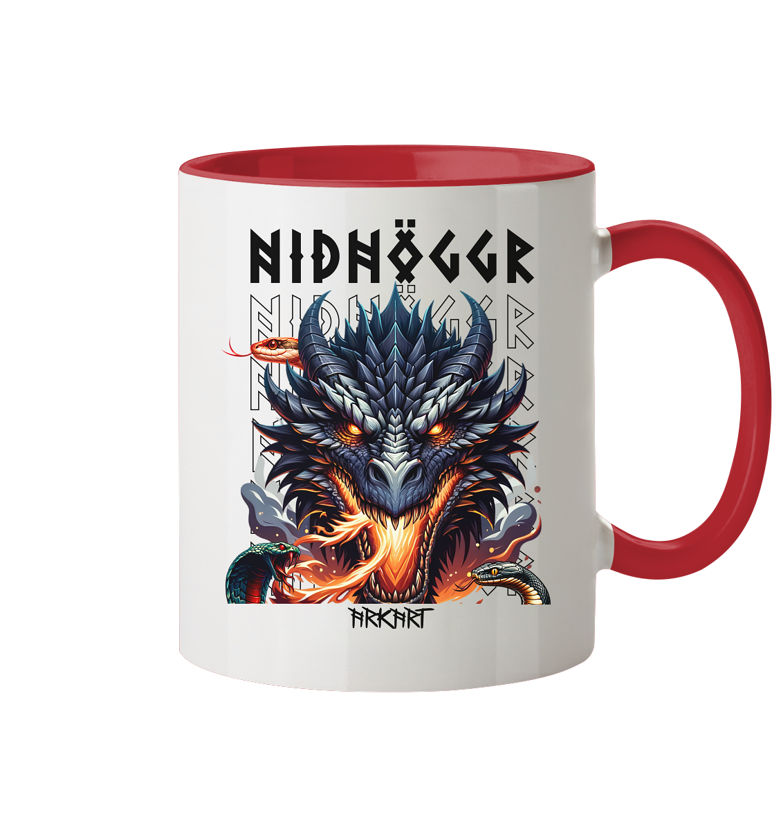 Nidhöggr - Tasse zweifarbig