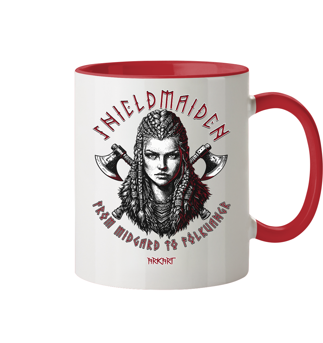 Shieldmaiden - Tasse zweifarbig