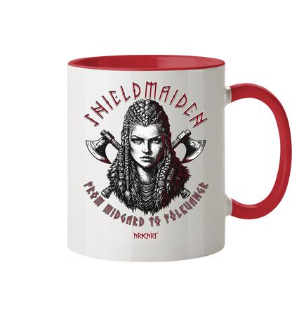 Shieldmaiden - Tasse zweifarbig