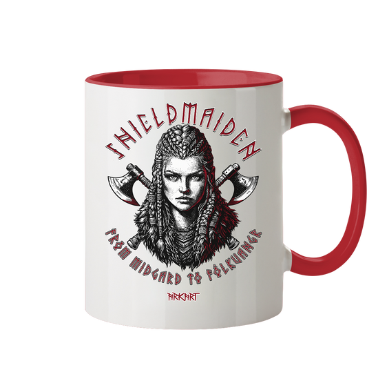 Shieldmaiden - Tasse zweifarbig