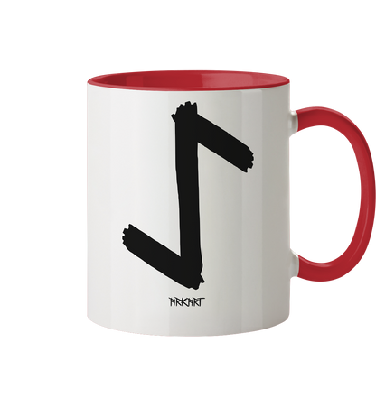 Eihwaz - Tasse zweifarbig