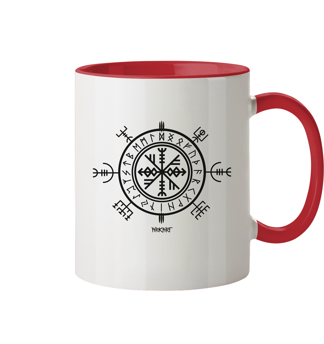 Runenkern - Tasse zweifarbig