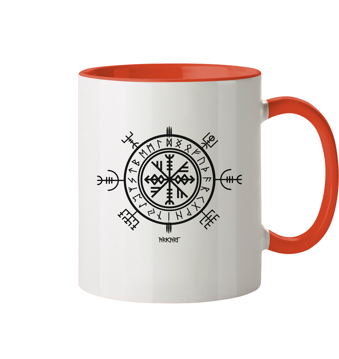 Runenkern - Tasse zweifarbig