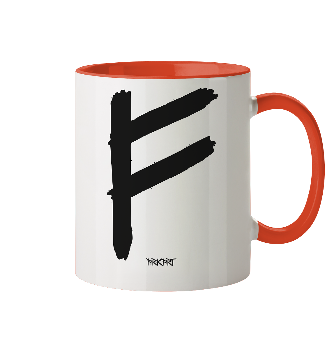 Fehu - Tasse zweifarbig