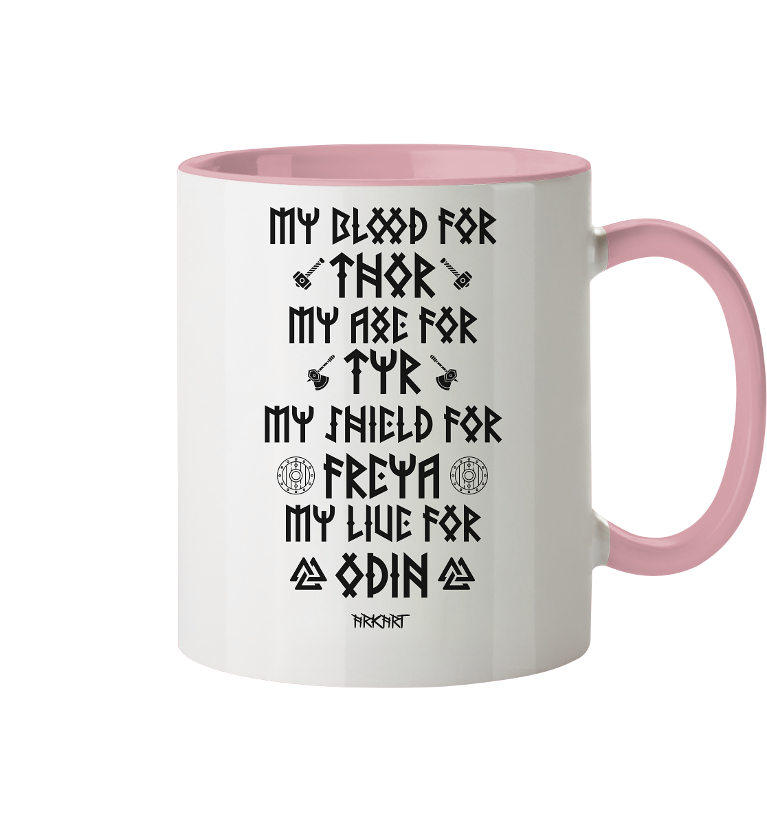 My Blood For Thor... - Tasse zweifarbig