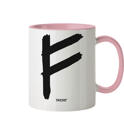 Fehu - Tasse zweifarbig