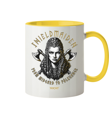 Shieldmaiden - Tasse zweifarbig