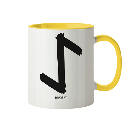 Eihwaz - Tasse zweifarbig