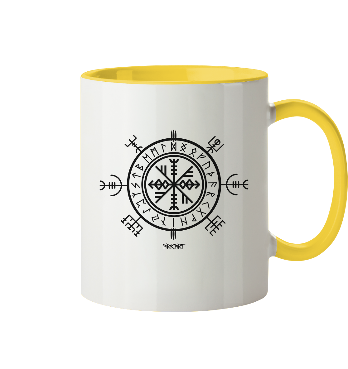 Runenkern - Tasse zweifarbig