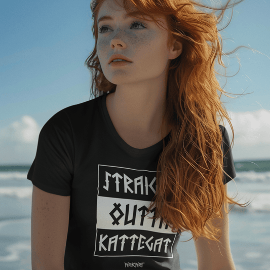 Straight outta Kattegat - Shirt Damen Fitted Cut