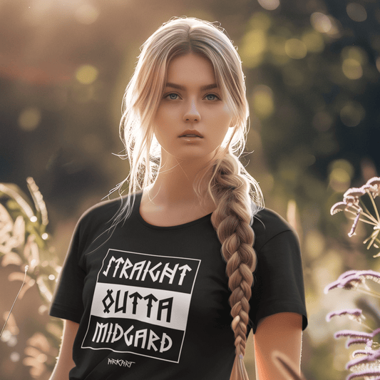 Straight outta Midgard - Shirt Damen Regular Fit