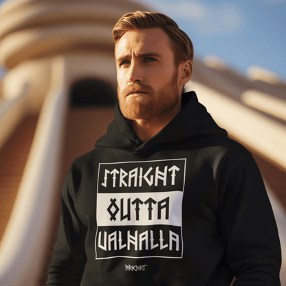 Straight outta Valhalla - Hoodie - Sidepocket