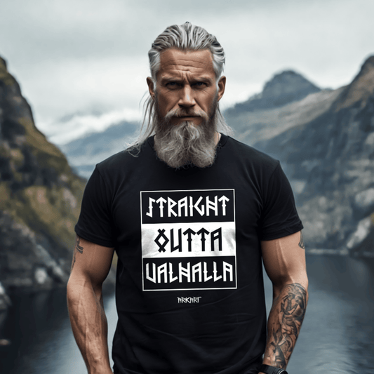 Straight outta Valhalla - Shirt Herren